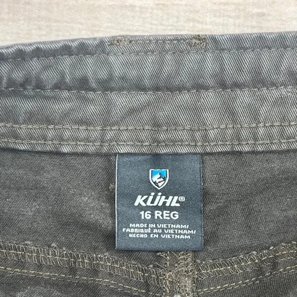 KUHL Women's Size 16 Reg Brown Utility Cargo Pants Outdoor Adventure Hiking‎ - Picture 3 of 8